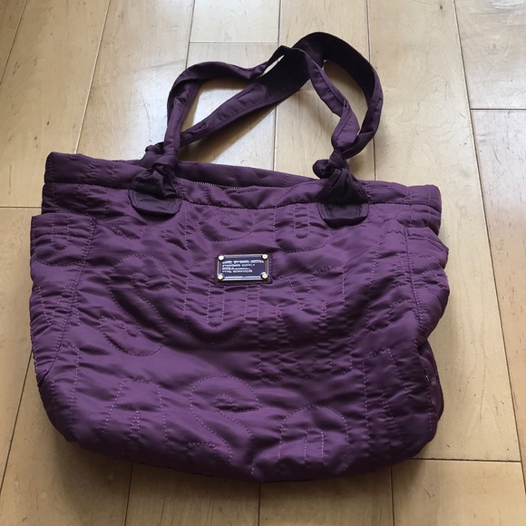 marc jacobs quilted nylon tote